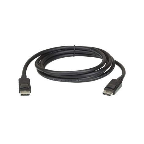Aten | 2L-7D03DP | DisplayPort cable | Male | 20 pin DisplayPort | Male | 20 pin DisplayPort | 3 m | Black